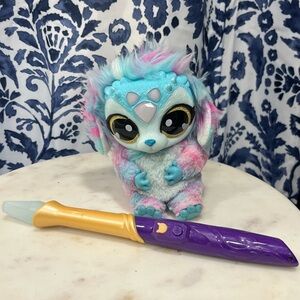 Colorful Plush Toy with Wand